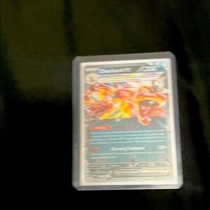 Pokemon Charizard Card in Protective Case
